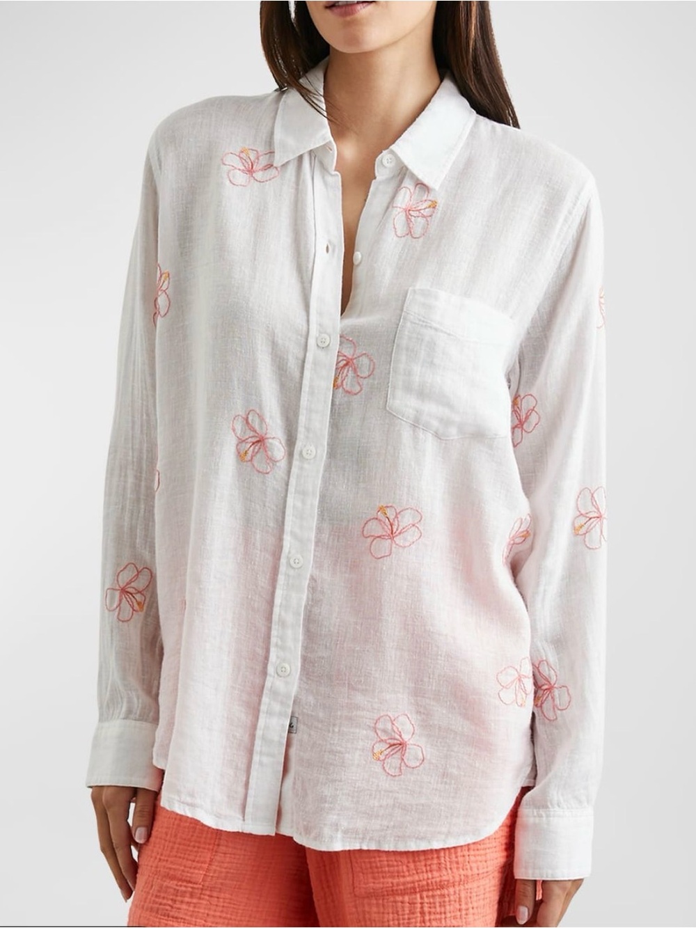 Rails Charli Hibiscus Embroidery - size XS - Excellent